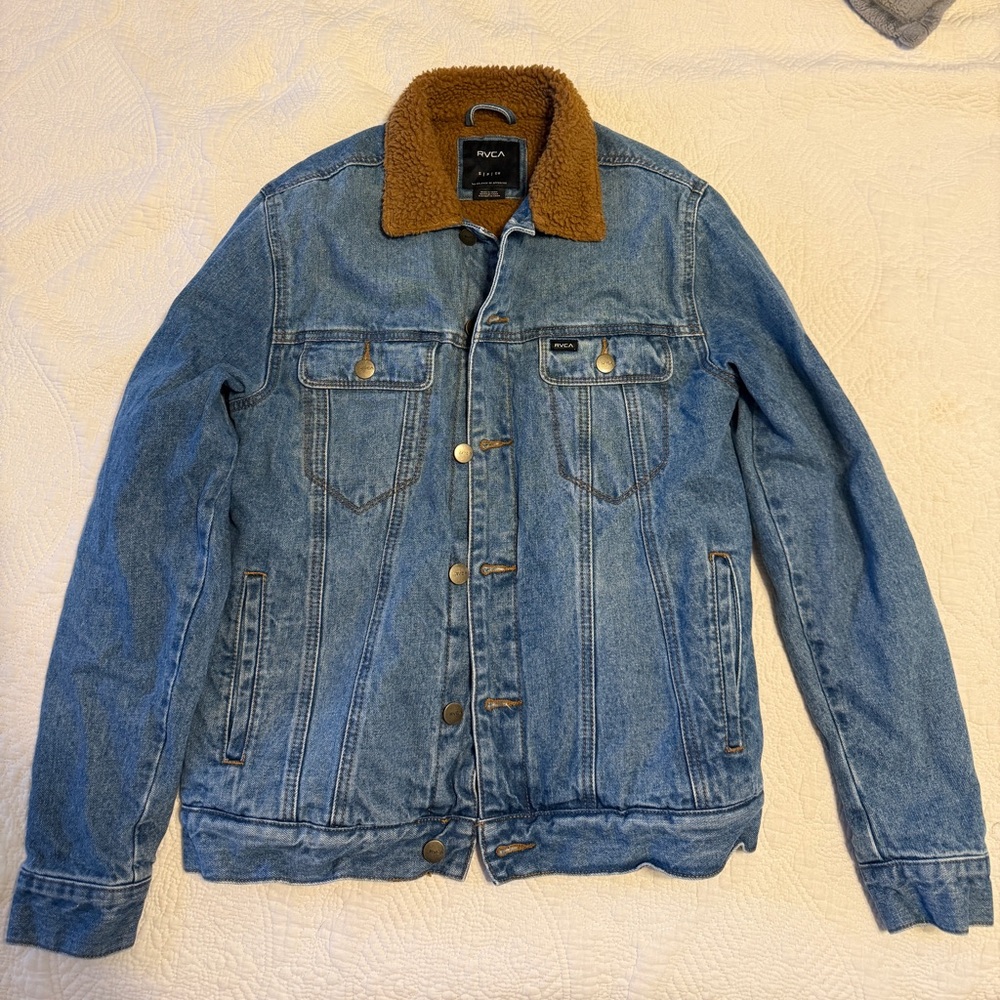 RVCA Denim Sherpa